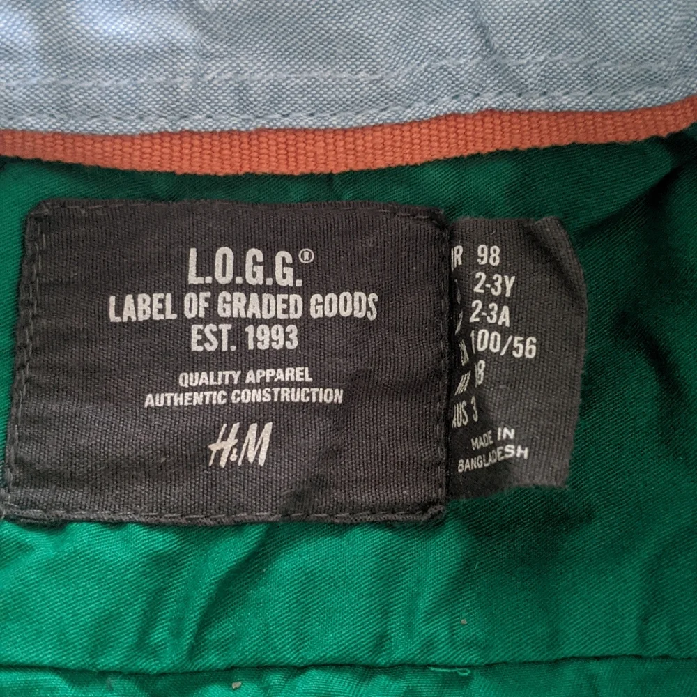 H&M Boys Solid Green Shirt - Picture 3 of 5